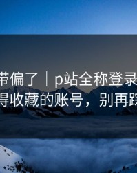别再被带偏了｜p站全称登录不上-最值得收藏的账号，别再踩坑