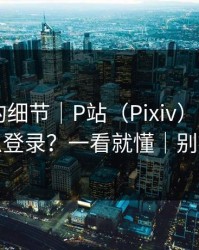 被忽略的细节｜P站（Pixiv）——网页版怎么登录？一看就懂｜别被钓鱼