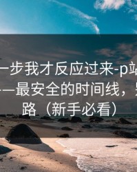 看到这一步我才反应过来-p站全称登录不上——最安全的时间线，别再被套路（新手必看）