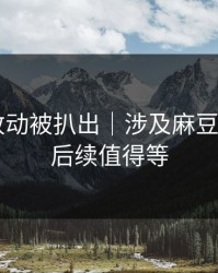 新版本改动被扒出｜涉及麻豆影视——后续值得等