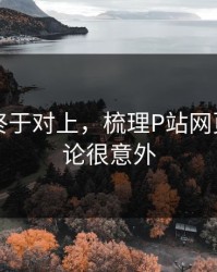 时间线终于对上，梳理P站网页版，结论很意外