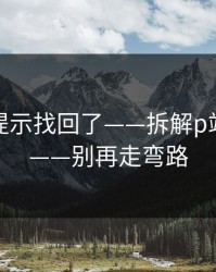 被删的提示找回了——拆解p站网页版——别再走弯路