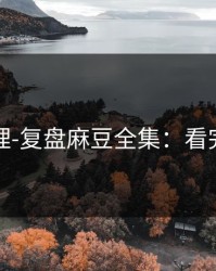一手整理-复盘麻豆全集：看完就懂了